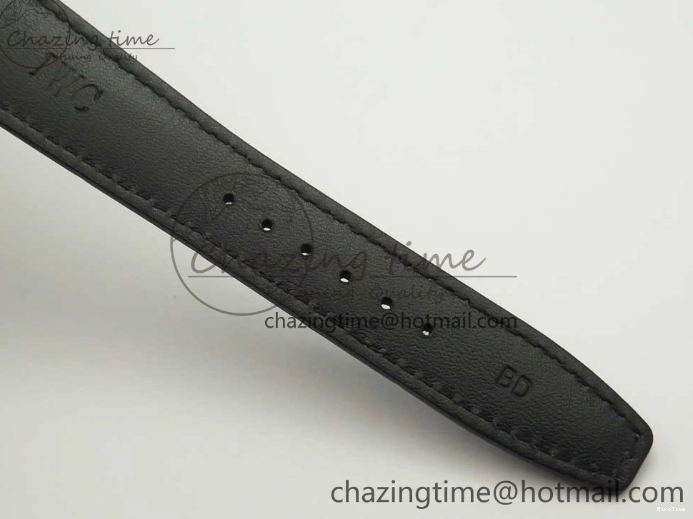 MIROTIME 0106 Portuguese Tourbillon IW5046 SS ZF Best Edition Gray Dial on Black Leather Strap SunProtective 7147